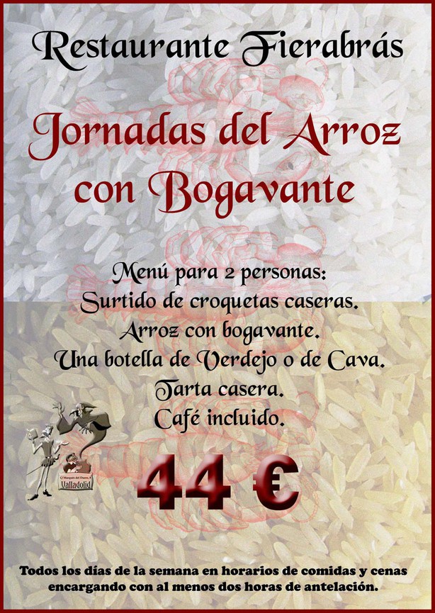 ARROZ CON BOGAVANTE